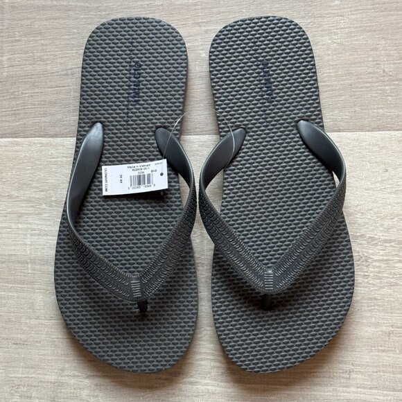 Old Navy Grey Oyster Flip-Flop Sandals for Kids (Partially Plant-Based) - Picture 2 of 9